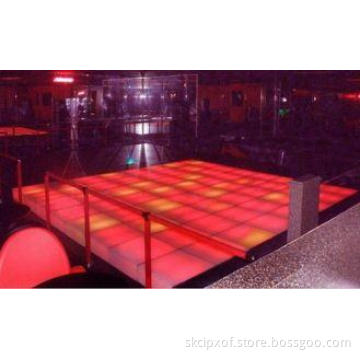High Resolution Low Deficiency Rate P10 LED Dance Floors fo